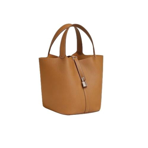 شنطة ارميز Picotin Lock 18 Bag - Hermès silver