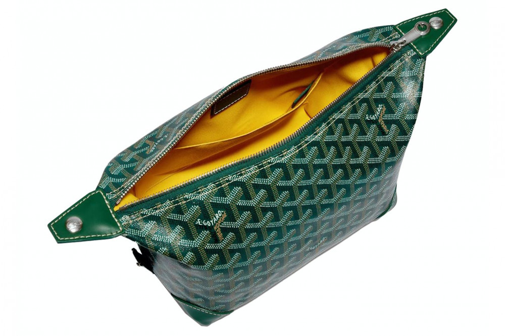 Goyard Boeing 25 Toilet Bag Green