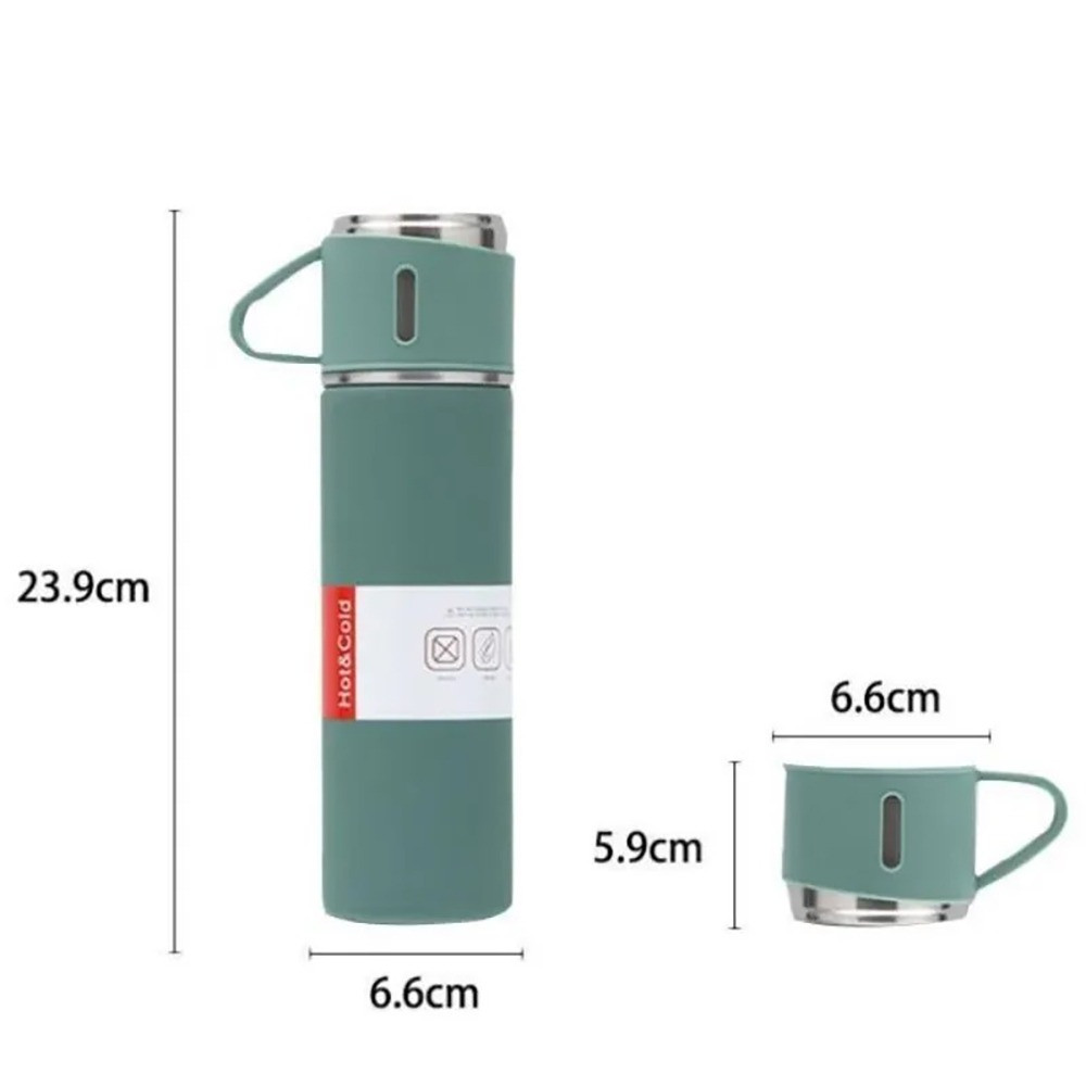 500ml Stainless Steel Coffee Cup Double Layer Vacuum Insulation