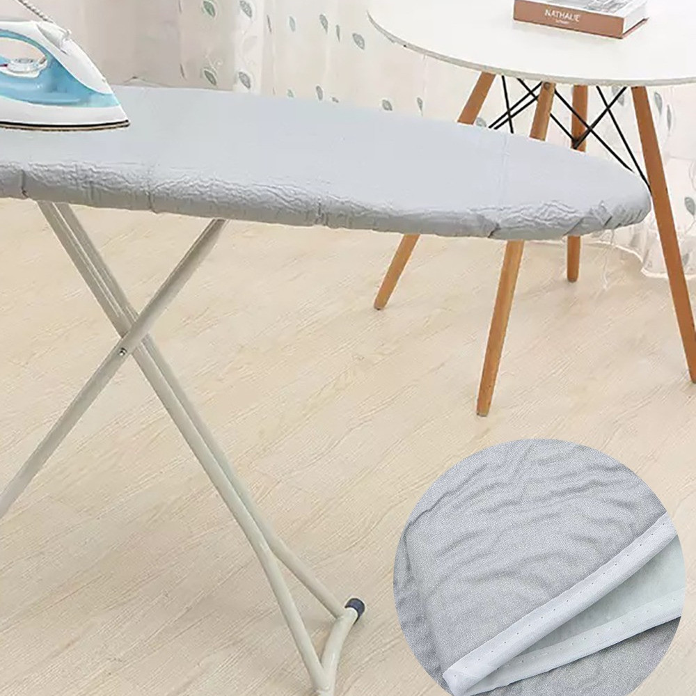 Heat Resistant Ironing Board Cover Gray 130x46cm - DVINA online shopping  for household utensils home decor flowers
