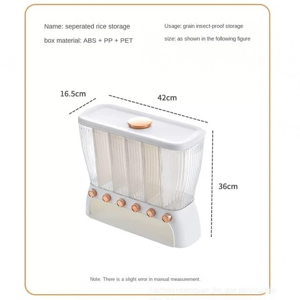 Insect-proof Food Storage Containers Moisture-proof Rice Dispenser