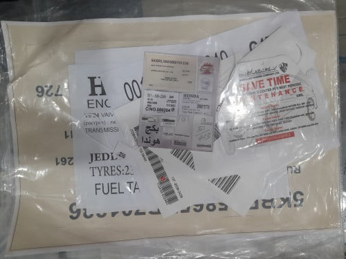 بكج استكرات وكلة هوندا