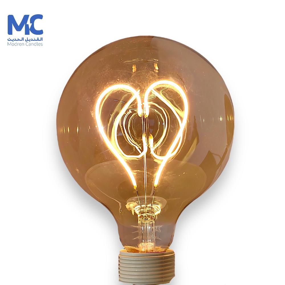 لمبة ديكور  كروي قلب ( 103679)