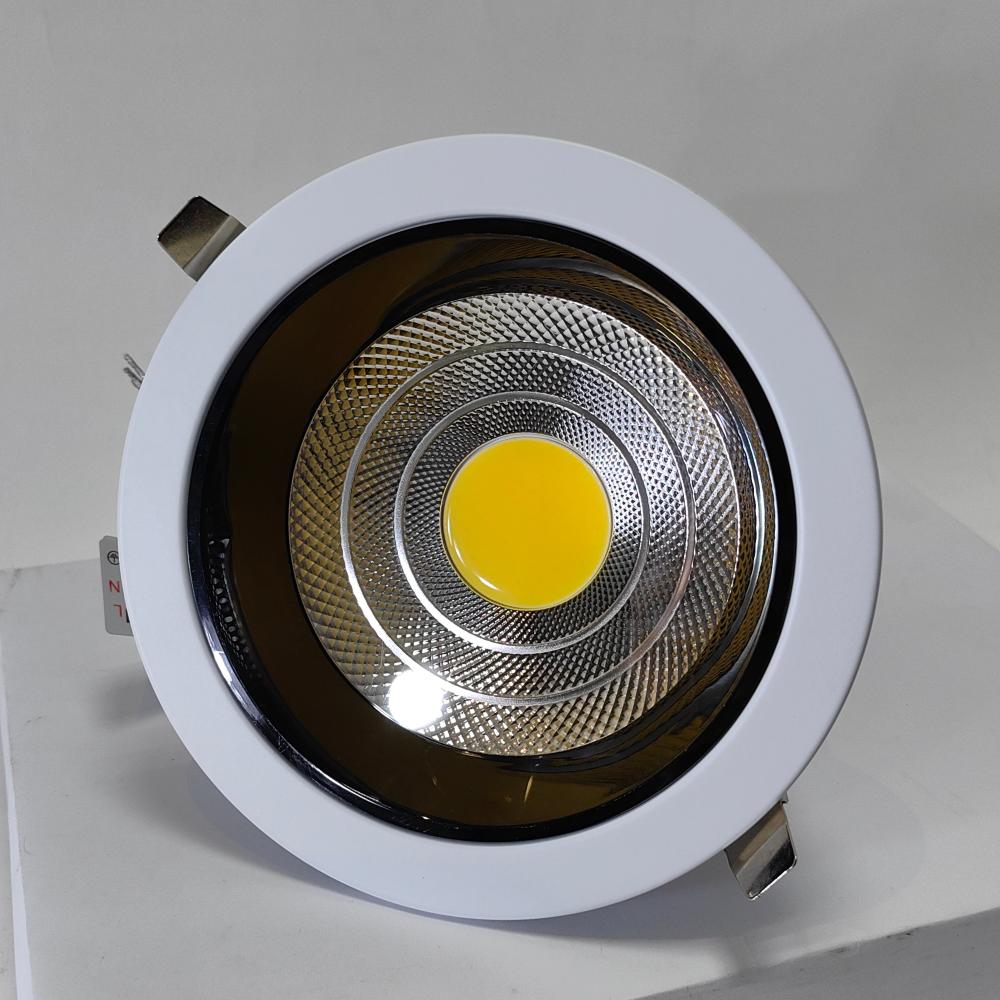 سبوت لايت مضاد توهج كامل أبيض اسود 14 سم