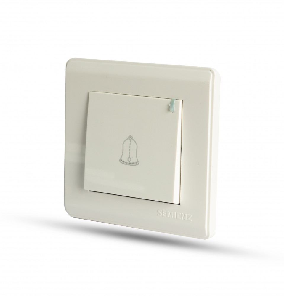 مفتاح جرس ابيض semicnz