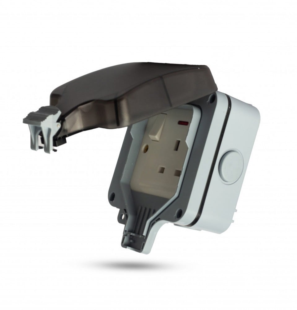 فيش مفرد مع علبة خارجية وتر بروف