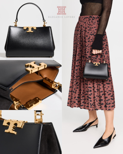 شنطة كتف ماركة توري بورش - Eleanor Mini Satchel Bl...