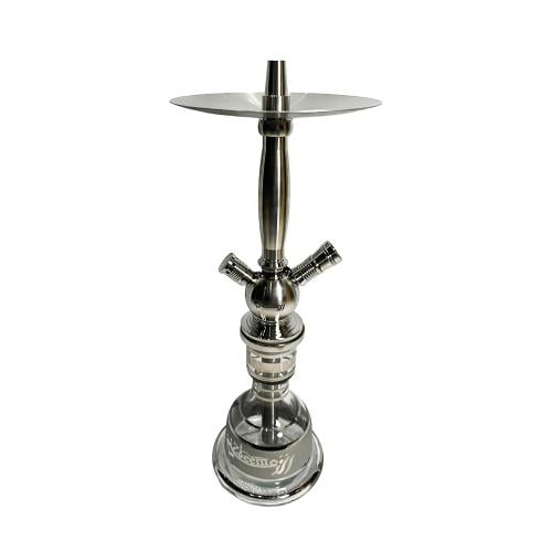 AL ZAEEM Shisha Medium Size - Silver Color