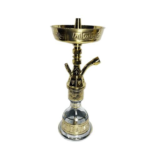 AL ZAEEM Shisha Medium Size - Gold Color # 3101