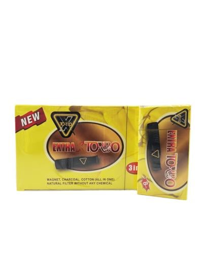 EXTRA TORBO 3 IN 1 FILTER BOX 15 × 8 PCS BROWN