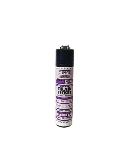 CLIPPER Reusable Small Lighter - Railway Ticket # 12