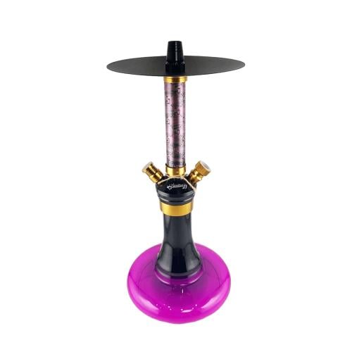 AL ZAEEM Shisha Medium Size - Purple Color