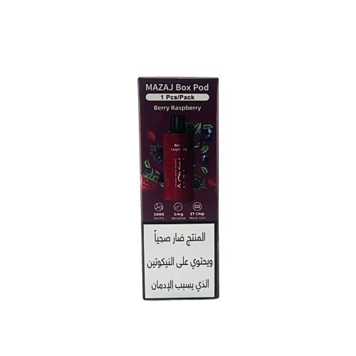 Mazaj Box Pod 3000 Puff Berry Raspberry