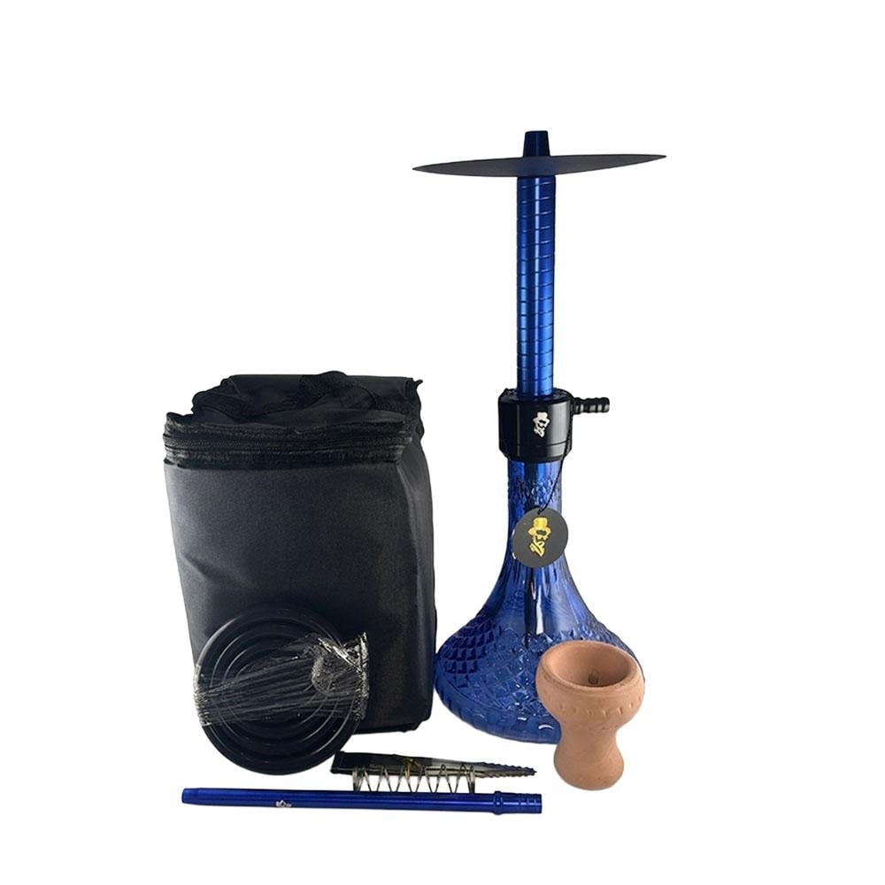 RICH MAN Shisha #407 Medium Size - Blue Color