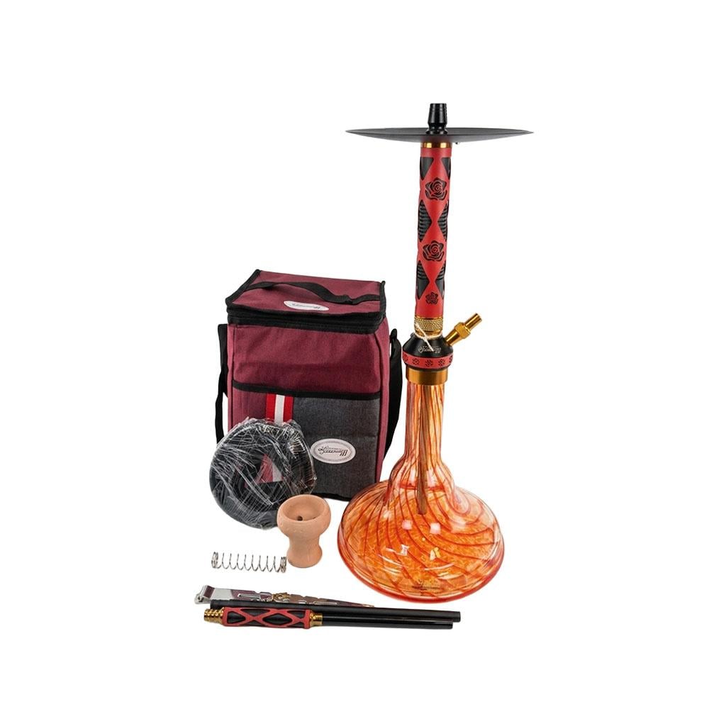 AL ZAEEM Shisha #003 Big Size - Red Color
