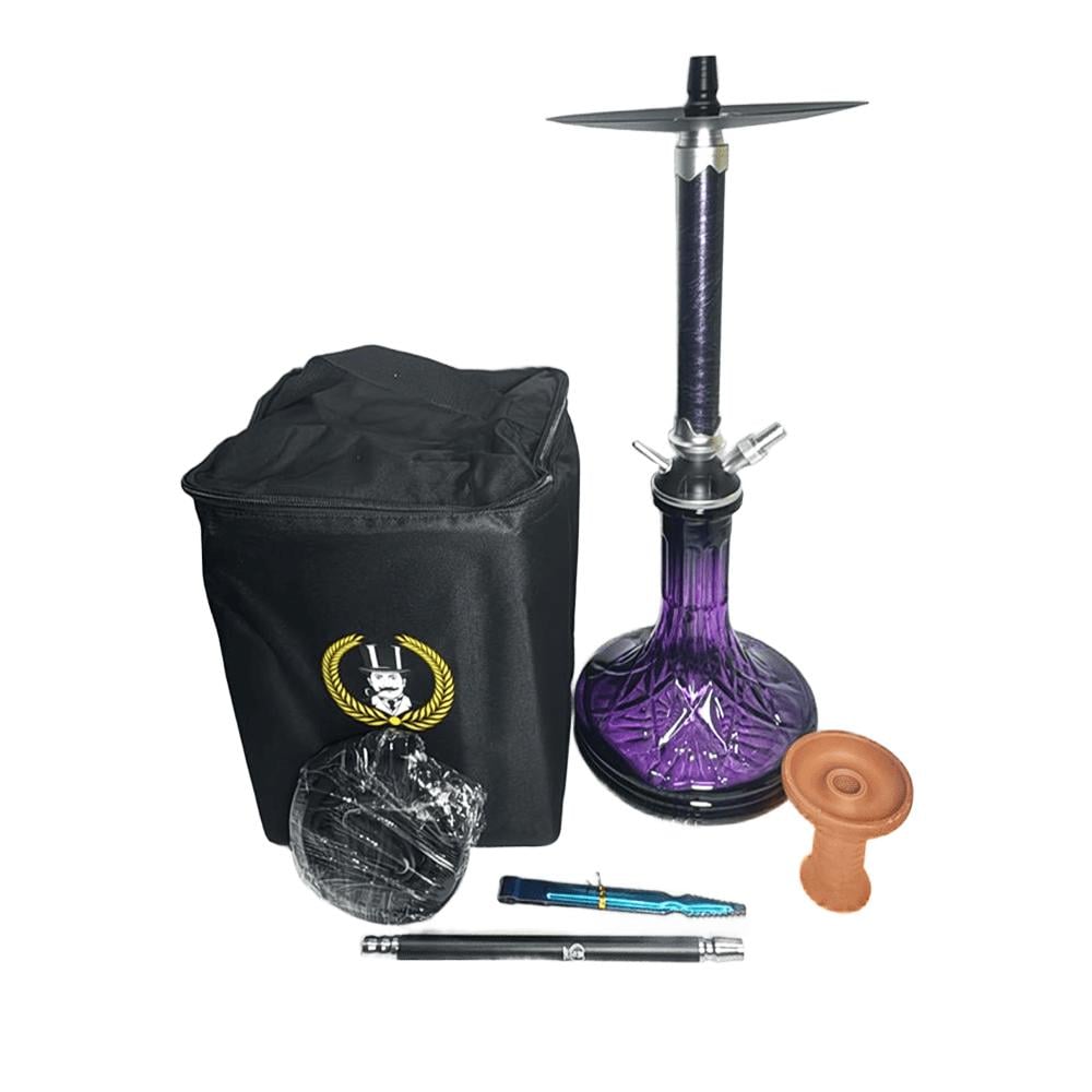 GHALYOUN Shisha # 507 Big Size - Purple Color