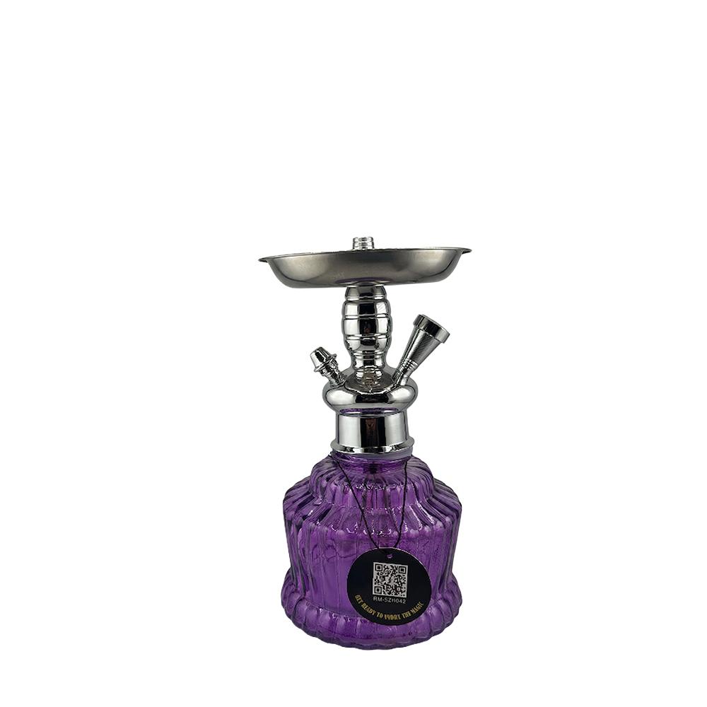 RICH MAN Mesh Basket Shisha - Purple Color