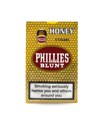 PHILLIES BLUNT HONEY 5 CIGARS