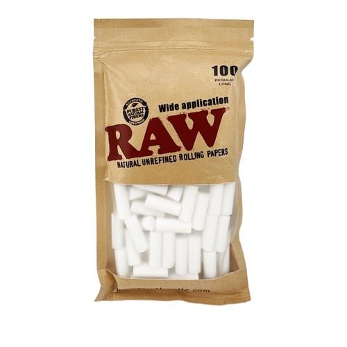 RAW REGULAR LONG FILTER 8/20 MM - 100 PCS