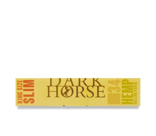 DARK HORSE KING SIZE SLIM 34 HEMP ROLLING PAPER