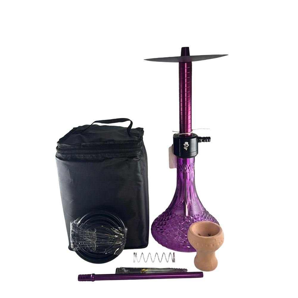 RICH MAN Shisha #407 Medium Size - Purple Color