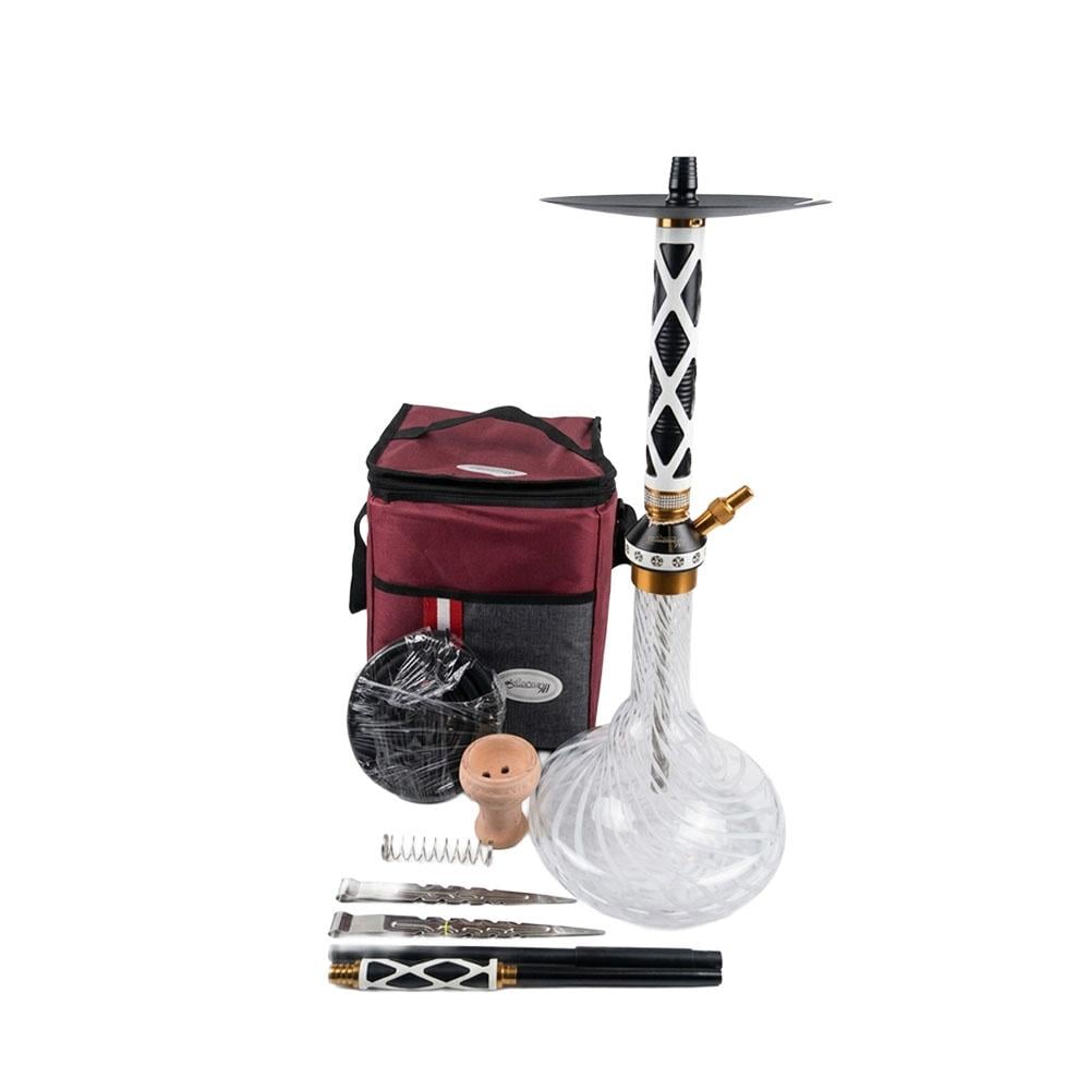 AL ZAEEM Shisha #003 Big Size - White Color
