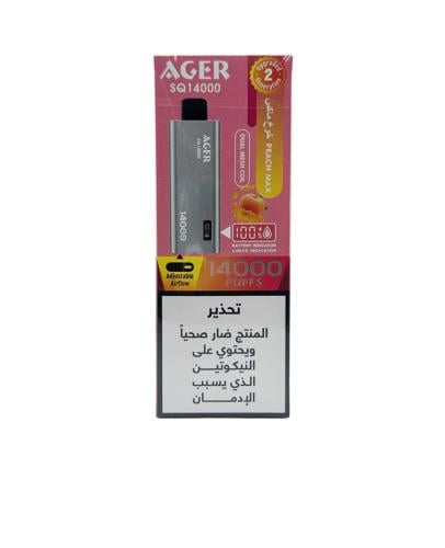 AGER SQ14000 / 50MG PEACH MAX