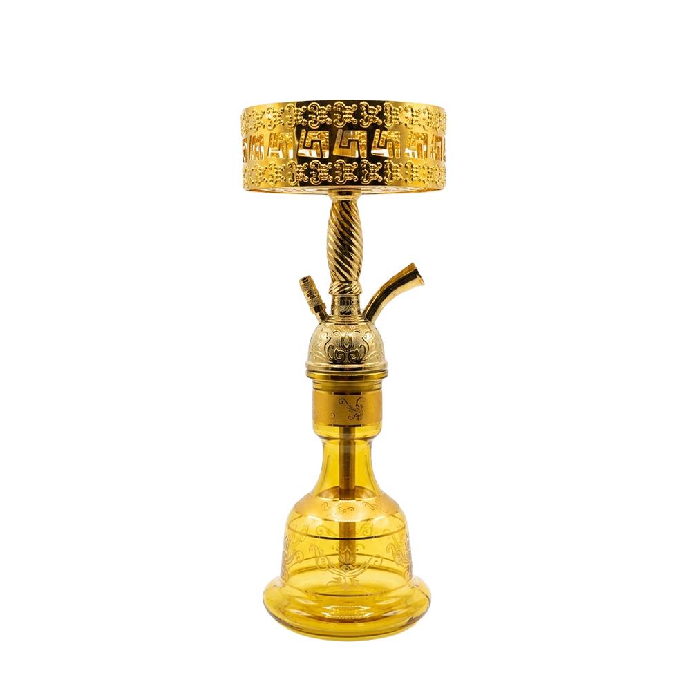 AL ZAEEM Shisha #031 Medium Size - Gold Color 2