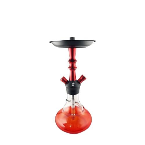 RICH MAN Shisha SAH016 Small Size - Red Color