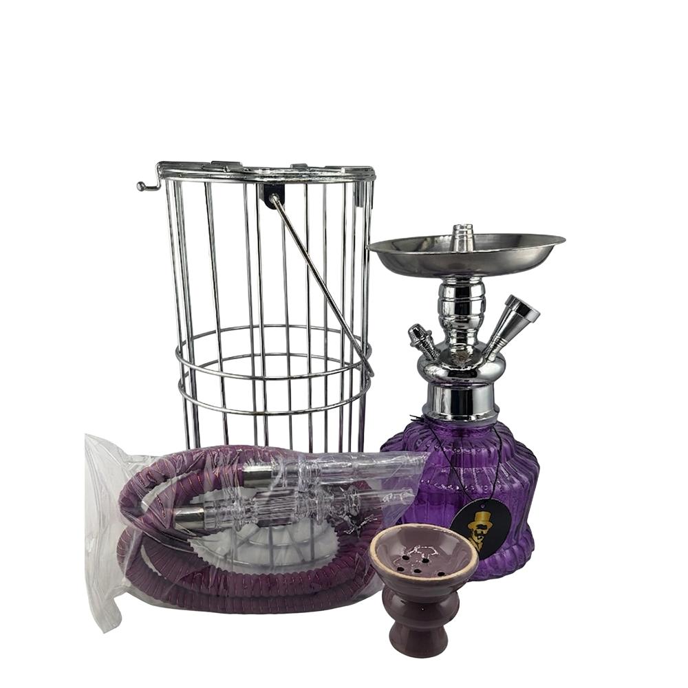 RICH MAN Mesh Basket Shisha - Purple Color