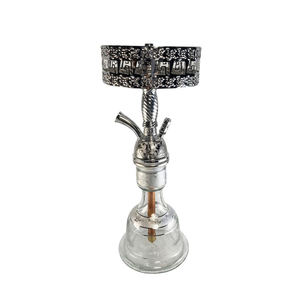 AL ZAEEM Shisha #031 Medium Size - Silver Color