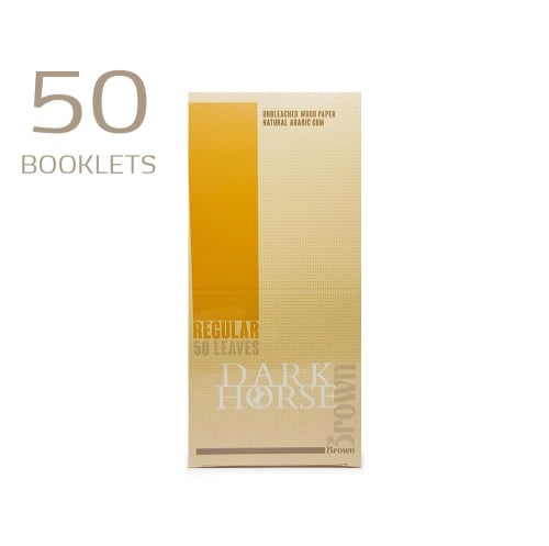 DARK HORSE Brown REGULAR 50 BOOKLETS