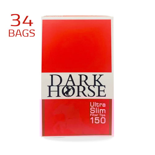 DARK HORSE ULTRA SLIM FILTER 34 BAGS of 150 PCS 5.3/15 MM