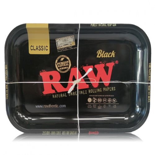 RAW TOBACCO ROLL DISH - Black Style