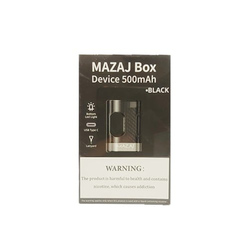 MAZAJ BOX Device 500mAh - BLACK COLOR