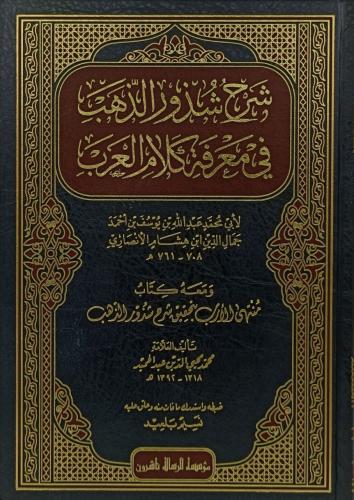 شرح شذور الذهب في معرفة كلام العرب