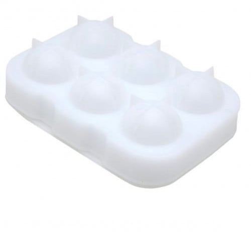 White ice ball maker 6