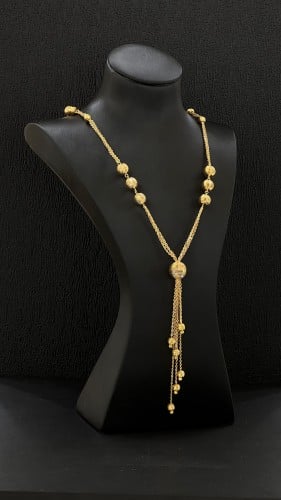 سبحة ذهب مميزة عيار 21 تصميم الدوريكا الايطالي