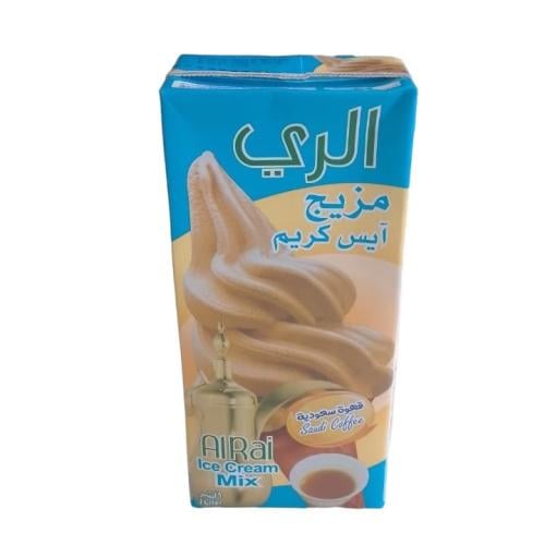 مزيج ايس كريم الري 1 لتر نكهة قهوة سعودية