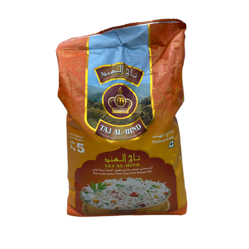 Taj Al India Basmati Rice 5 kg
