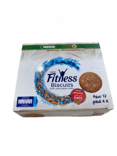 Fitness Biscuit With Oats, Carton 16 Pack * 30 gm