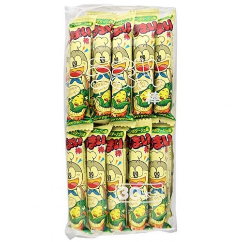 Umaibo corn sticks japanese (30 pcs) corn flavor