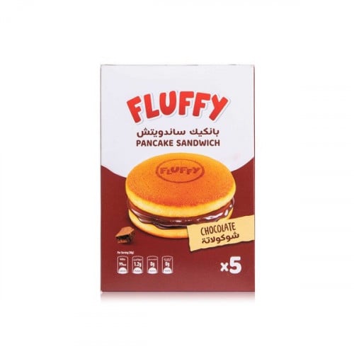 Fluffy chocolate sandwich pancakes, 12 pieces