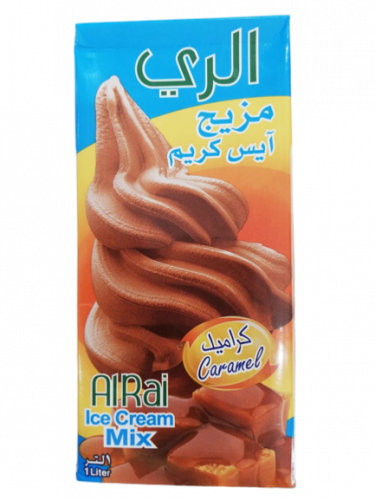 مزيج ايس كريم الري 1 لتر نكهة كراميل