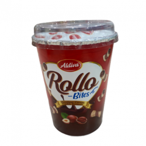 Rollo wafer stuffed with diva hazelnut cream