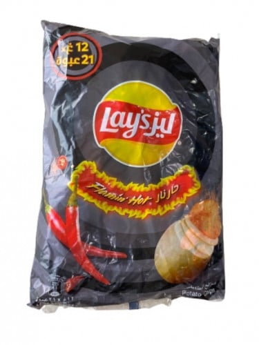 ليز حار نار ( كيس 21 عبوة * 12 جرام )