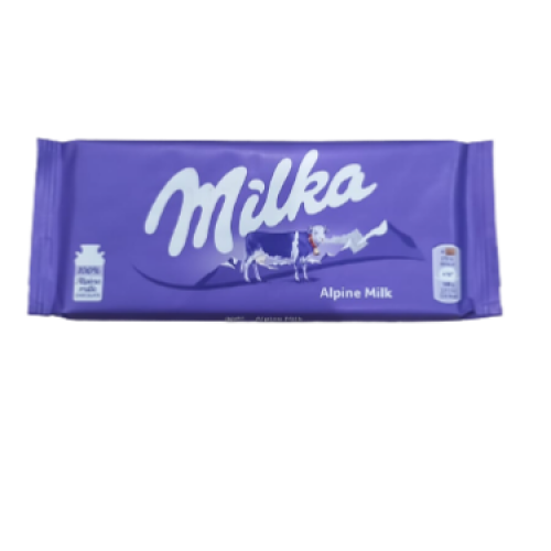 شوكولاته بالحليب ميلكا 100 جرام
