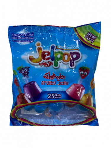 جلي فواكة جل بوب دندرمة 25 حبة