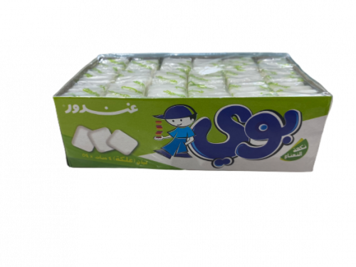 علك غندور بوي بنكهة النعناع 54 حبة