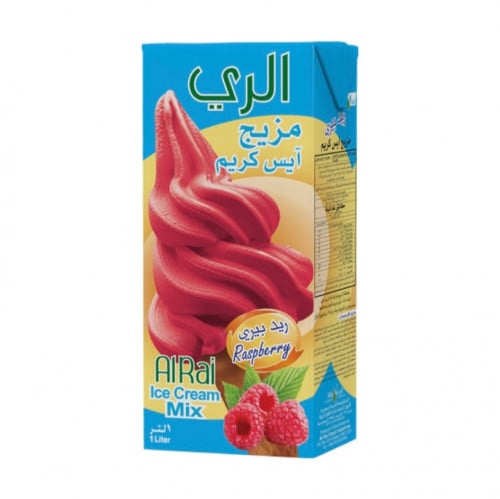 مزيج ايس كريم الري 1 لتر نكهة ريد بيري